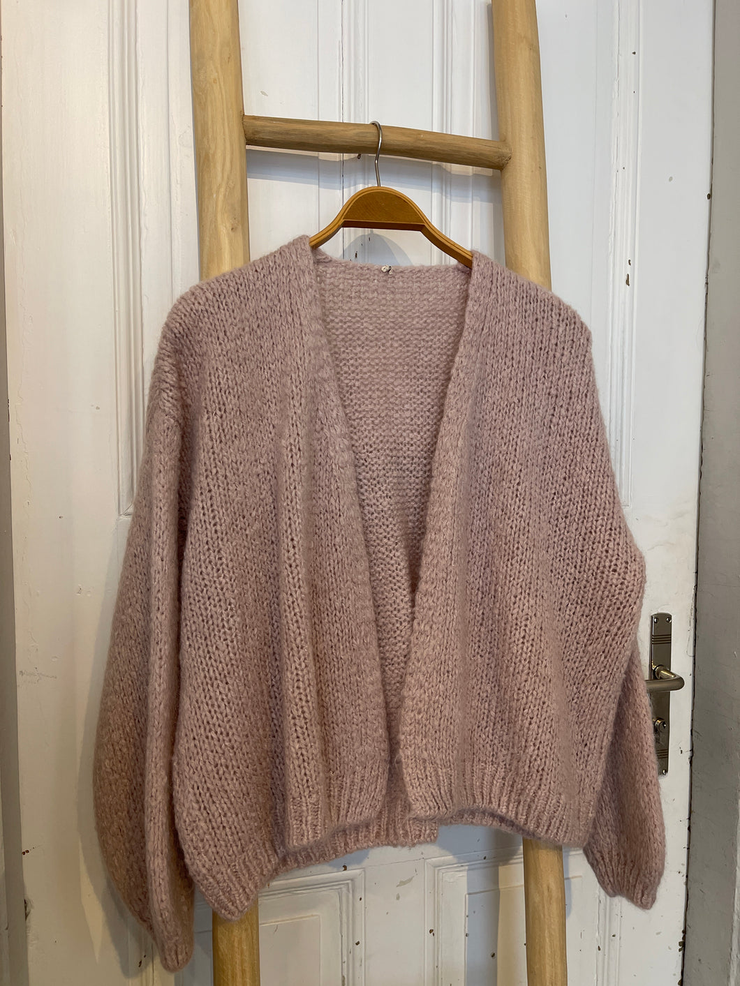 Strickjacke rosé