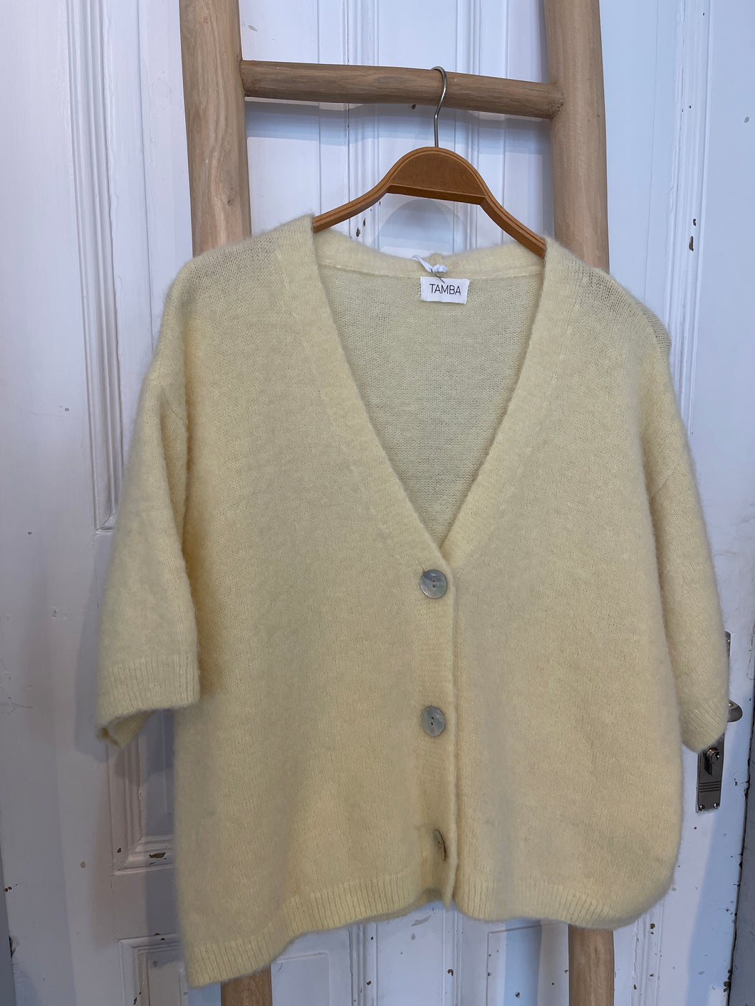 Alpaka kurzarm butteryellow
