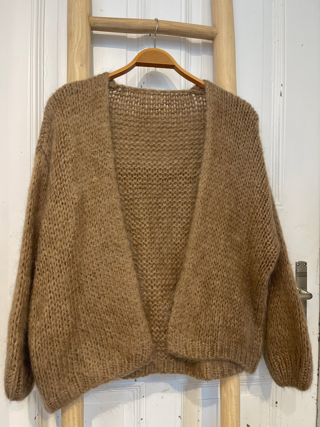 Strickjacke 2.0 cognac