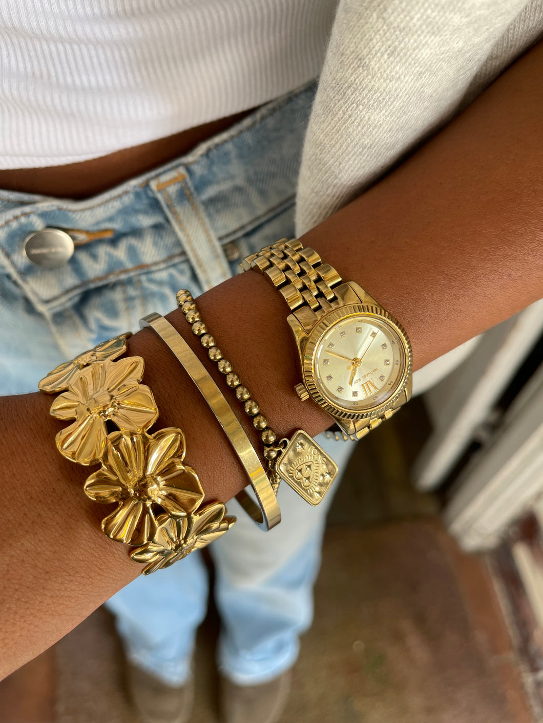 Armreif Blume