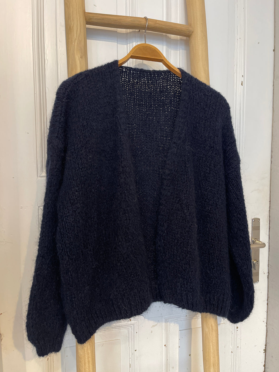 Strickjacke schwarz