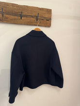 Lade das Bild in den Galerie-Viewer, Wolljacke dunkelblau
