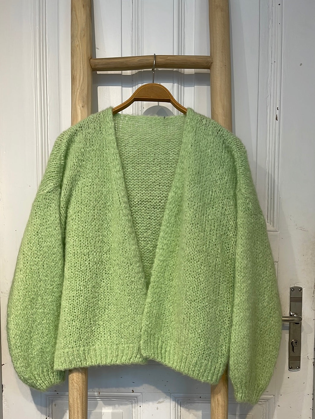 Strickjacke grün